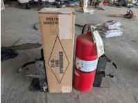 Amerex (2) 20 lb Fire Extinguishers & Brackets