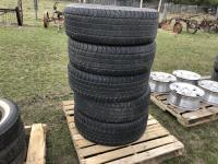 (5) 275/60R20 Wrangler Tires