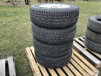 (4) Firestone Studded /65R17 245Winter Tires w/ Rims