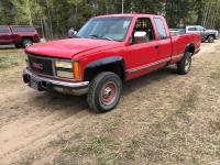 1993 GMC 2500 4X4 Extended Cab Pickup Truck