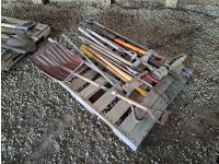 Qty of Misc Hammers, Axes, Rake & Misc