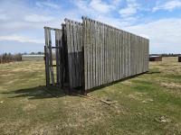 (5) 30 Ft Free Standing Fence Panel
