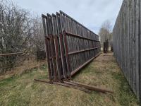 (5) 30 Ft Free Standing Wind Fence Panels