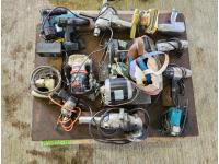Assorted Air & Electric Hand Tools