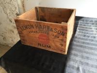Antique Rum Box