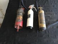 (3) Antique Fire Extinguishers