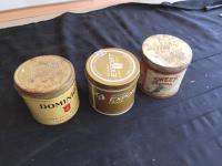 (3) Antique Cans
