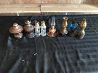(8) Small Oil Lamps 