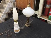 (2) Electric Lamps 