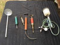 (5) Hand Tools & Oxygen Resuscitator