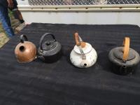(4) Tea Pots 