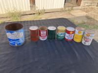 (8) Oil Cans 