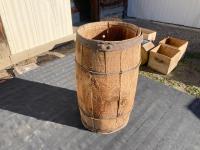 Wooden Barrel 