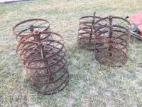 Antique Seed Planter Wheels 