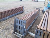 (1) Rack w/ 42 Drilling Rods