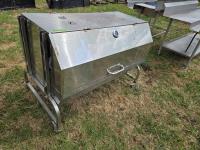 51 Inch Stainless Briquette BBQ