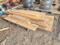 Various Pieces of Plywood, Chip Board and 2X4s