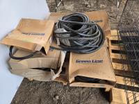Qty of 3/4 Inch Poly Hose, (6) Boxes Pf 3/4 Inch Bilge Hose, (1) Box of 1 Inch Bilge Hose