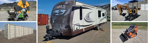 Sea Cans, Attachments & Livestock Supply Auction