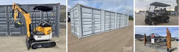 Sea Cans, Attachments & Livestock Supply Auction