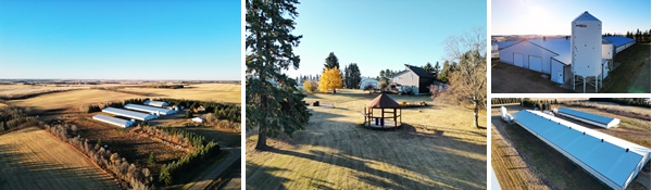 Unreserved Real Estate Auction 78± Acre Farm with Home, Barns & Shops near Camrose, AB